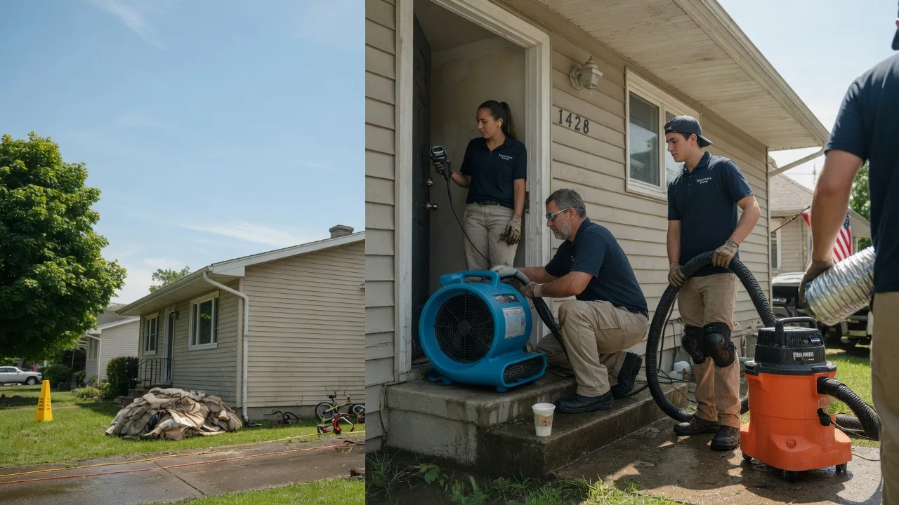 Water Damage Restoration in Wake Forest, NC near me